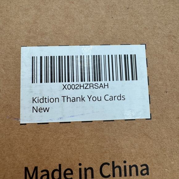 Thank You Notes Notecard Box and Envelopes 60 cards - Picture 8 of 8